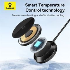 Đế Sạc Không Dây Baseus Simple Mini4 Air Magnetic Stand 15W (Dùng Cho iPhone 12 13 14 15 Series Airpods 3 Android)