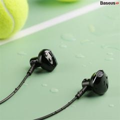 Tai Nghe Bluetooth Thể Thao, Chống nước Baseus Bowie P1 (25hr/Bluetooth 5.2, Waterproof, Half In-ear Neckband Wireless Earphones)