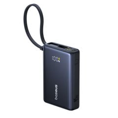 Pin Dự Phòng Baseus PicoGo Digital Display 10000mAh 45W (with Built-in Type-C cable)