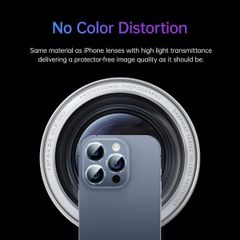 Kính Cường Lực Camera Baseus Sapphire Series HD Lens Protector for iP 15 Series