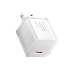 Củ Sạc Nhanh Baseus GaN5S Fast Charger 1C 30W Cho iPhone 15 14 13 Pro Max (Nhỏ gọn, sạc nhanh PD/Quick Charge)