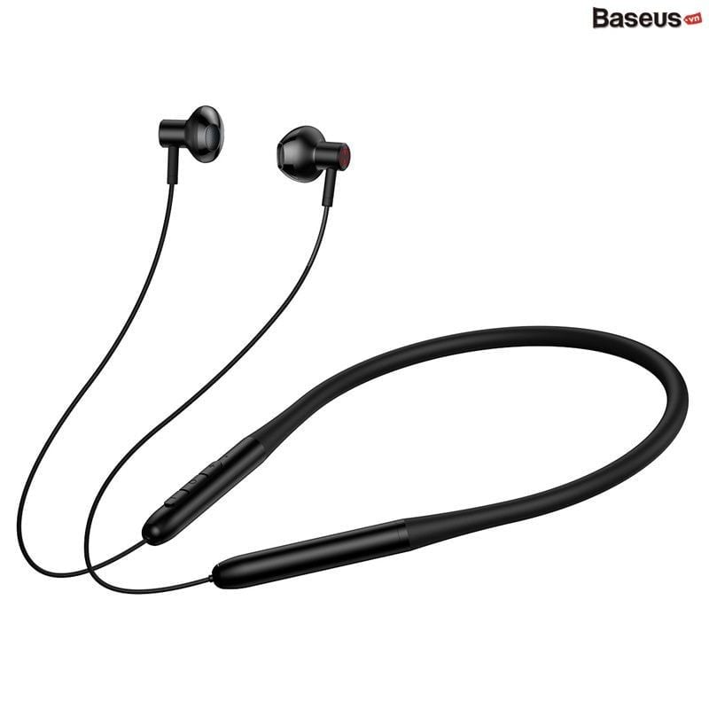 Tai Nghe Bluetooth Thể Thao, Chống nước Baseus Bowie P1 (25hr/Bluetooth 5.2, Waterproof, Half In-ear Neckband Wireless Earphones)