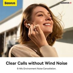 Tai Nghe Bluetooth Cao Cấp Baseus Storm 3 ANC TWS Earphones (Bluetooth 5.2, GPS - APP Control, Super Fast charge, Nearly No-delay, Hi-Fi & HD Stereo Gaming Earbuds)