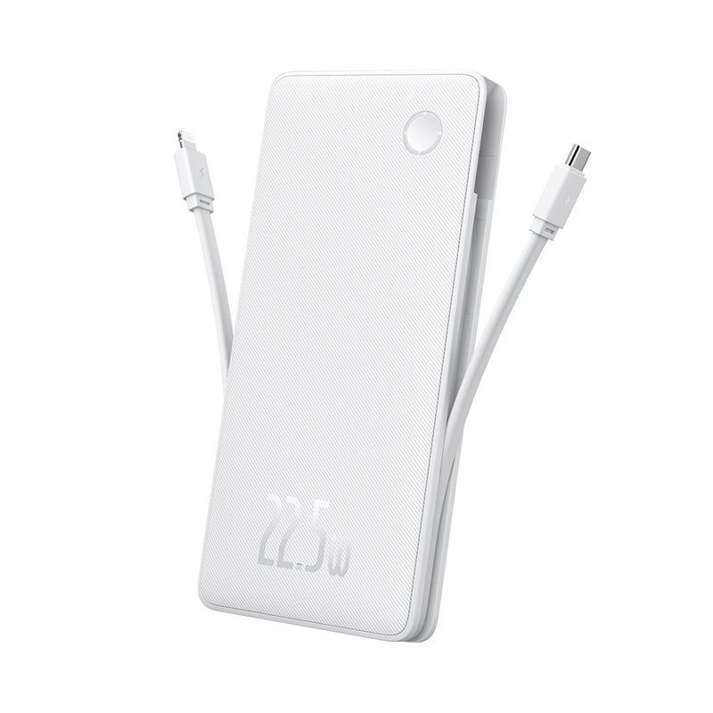 Pin Dự Phòng Baseus Airpow Lite Power Bank 10000mAh 22.5W Dual-Cable