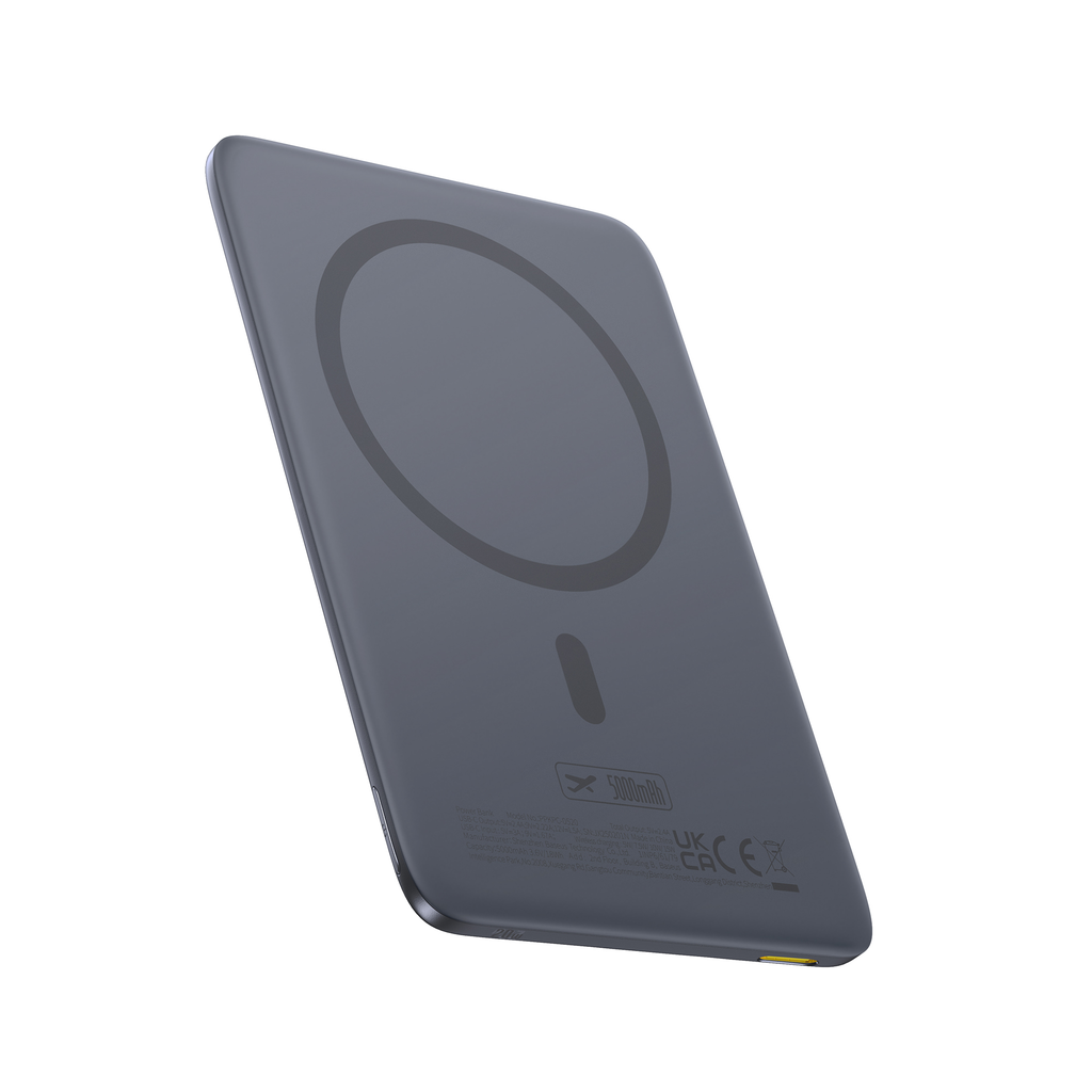 Pin Dự Phòng Không Dây Baseus PicoGo AM41 Ultra-Slim 5000mAh 20W (Sạc Không Dây 15W, Kèm Cáp C to C 0.3m 60W)