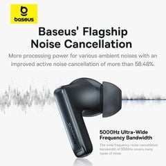 Tai nghe Bluetooth TWS Baseus Bowie M2s Pro (Bluetooth v5.4, 7H, ANC, AI ENC, Hi-Fi Audio, Hi-Res Audio, LHDC 5.0)