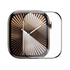 Kính Cường Lực/Miếng Dán Baseus NanoCrystal Full-Coverage Curved-Screen Crystal for 42mm/46mm AP Watch 10, 49mm AP Watch Ultra 1/2 (Bộ 1 Cái, Dust-Free Installation Tool and Cleaning Kit Included)