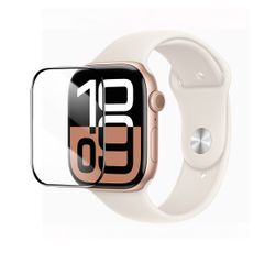 Kính Cường Lực/Miếng Dán Baseus NanoCrystal Full-Coverage Curved-Screen Crystal for 42mm/46mm AP Watch 10, 49mm AP Watch Ultra 1/2 (Bộ 1 Cái, Dust-Free Installation Tool and Cleaning Kit Included)
