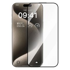 Kính cường lực Baseus Corning iPhone 15/16 – Chống ánh sáng xanh, full viền, lọc bụi, bảo vệ mắt