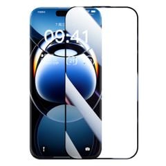 Kính cường lực Baseus Corning iPhone 15/16 – Chống ánh sáng xanh, full viền, lọc bụi, bảo vệ mắt