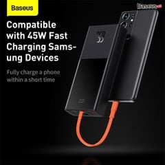 Pin dự phòng công suất cao Baseus Elf Digital Display Fast Charging Power Bank 65w 20000mhA