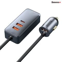 Tẩu sạc nhanh mở rộng 4 Port Baseus Share Together Extention Car Charger 120W (Extention up to 4 Port * 30W, QC/PD/PPS Fast Charging)