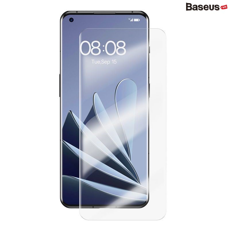 Baseus 0.15mm Full-screen Curved Surface Water Gel Protector For OnePlus 10 Pro (2pcs/pack+Pasting Artifactl ) Transparent