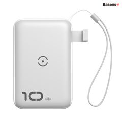 Pin dự phòng tích hợp sạc nhanh không dây Baseus Mini S Bracket Power Bank 10,000mAh (10W Wireless, 18W PD/ Quick Charge 3.0)