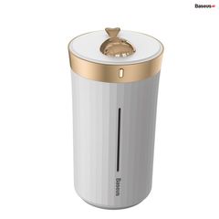 Máy phun sương tạo ẩm mini tích hợp đèn trang trí đổi màu Baseus Whale Car/ Home/ Office Humidifier (420ml, USB 5V, Ultrasonic Air Diffuser/ Humidifier Atomizer)