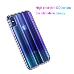 Ốp lưng trong suốt chuyển màu Baseus Aurora Case cho iPhone XS/ XR / Xs Max (Luxury Gradient Hard Plastic Case)