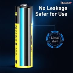 Pin sạc Baseus  AA Rechargeable Li-ion Battery (2250mWh, Bộ 2 cái)