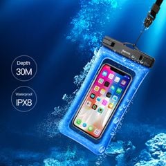 Túi hơi chống nước, chống chìm đa năng Basseus Air Cushion Waterproof LV258 cho iPhone / Samsung.