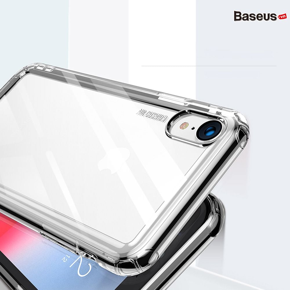 Ốp lưng túi khí Siêu chống sốc và va đập Baseus Safety Airbags cho iPhone XS/ XR/ XS Max ( TPU Soft Silicone,  Military Level Anti Knock Case)