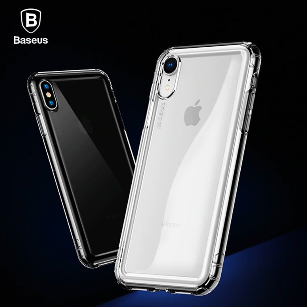 Ốp lưng túi khí Siêu chống sốc và va đập Baseus Safety Airbags cho iPhone XS/ XR/ XS Max ( TPU Soft Silicone,  Military Level Anti Knock Case)