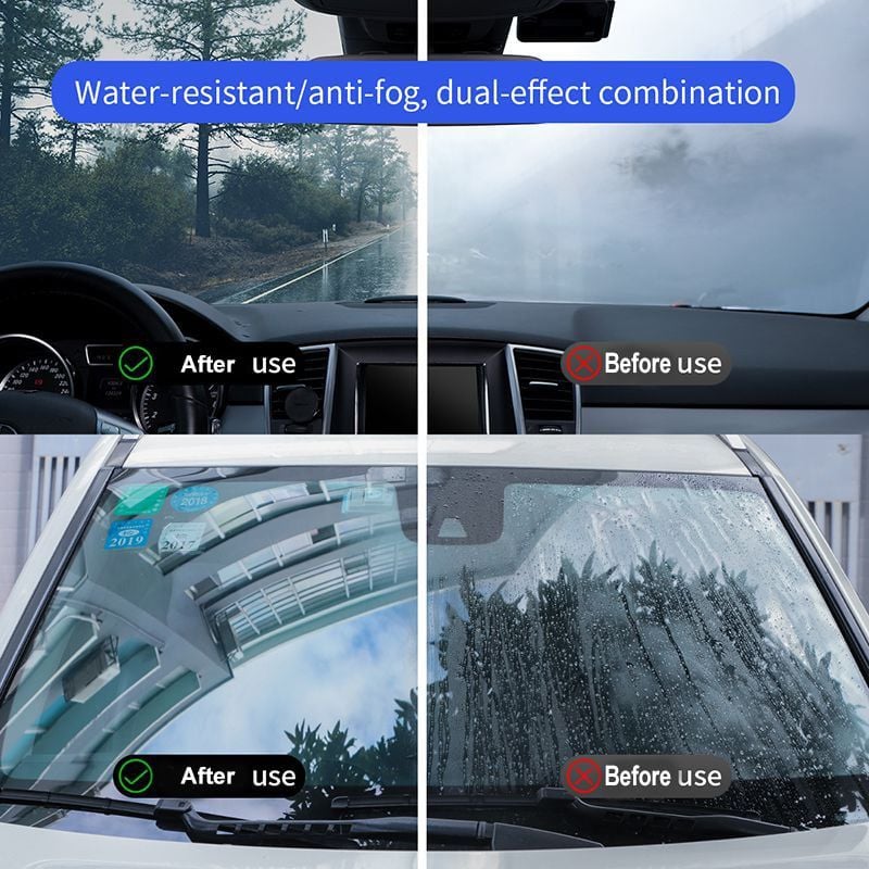 Bình xịt chống mờ sương mù, chống đọng nước mưa kính xe hơi Baseus Anti-Fog & Rainproof Agent for Glass (150ml, Long-lasting Vehicles Windshields Rainproof)