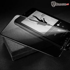 Kính cường lực 3D chống nhìn trộm Baseus LV176 cho iPhone X/XS (0.23mm, 3D full màn hình, - Anti Spy Glass Film)