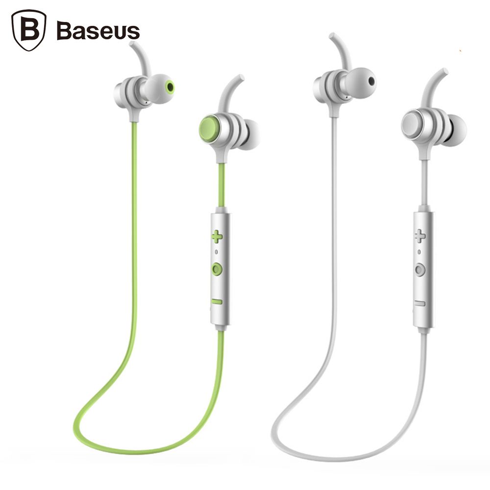Tai nghe Bluetooth Baseus B16 cho dân thể thao (Bluetooth 4.1, kết nối cùng lúc 2 thiết bị)