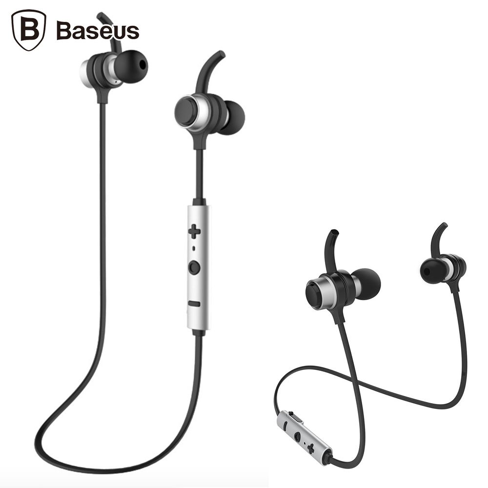 Tai nghe Bluetooth Baseus B16 cho dân thể thao (Bluetooth 4.1, kết nối cùng lúc 2 thiết bị)