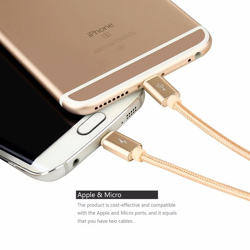 Bộ phụ kiện di động cao cấp trên xe hơi Baseus Kit (Sạc + Giá đỡ nam châm + cáp 2 đầu Lightning/Micro USB)