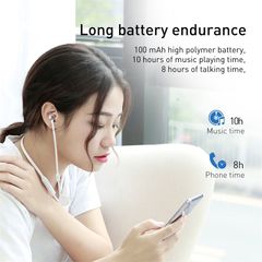 Tai nghe Bluetooth thể thao Baseus Encok Wireless Earphone S11A Sport (IP5X, Waterproof, Bluetooth 4.2 Neckband Earphone)