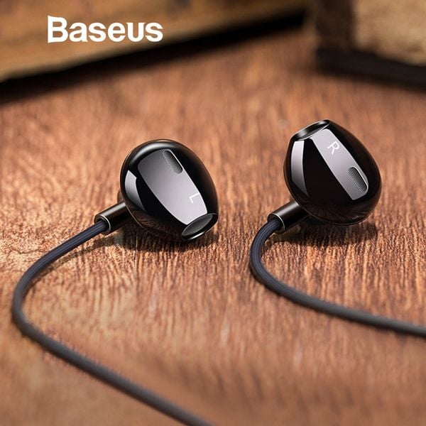 Tai nghe in Ear Baseus Encok H06 Lateral (Wired Earphone with Mic Stereo Headset Earbuds Earpiece)