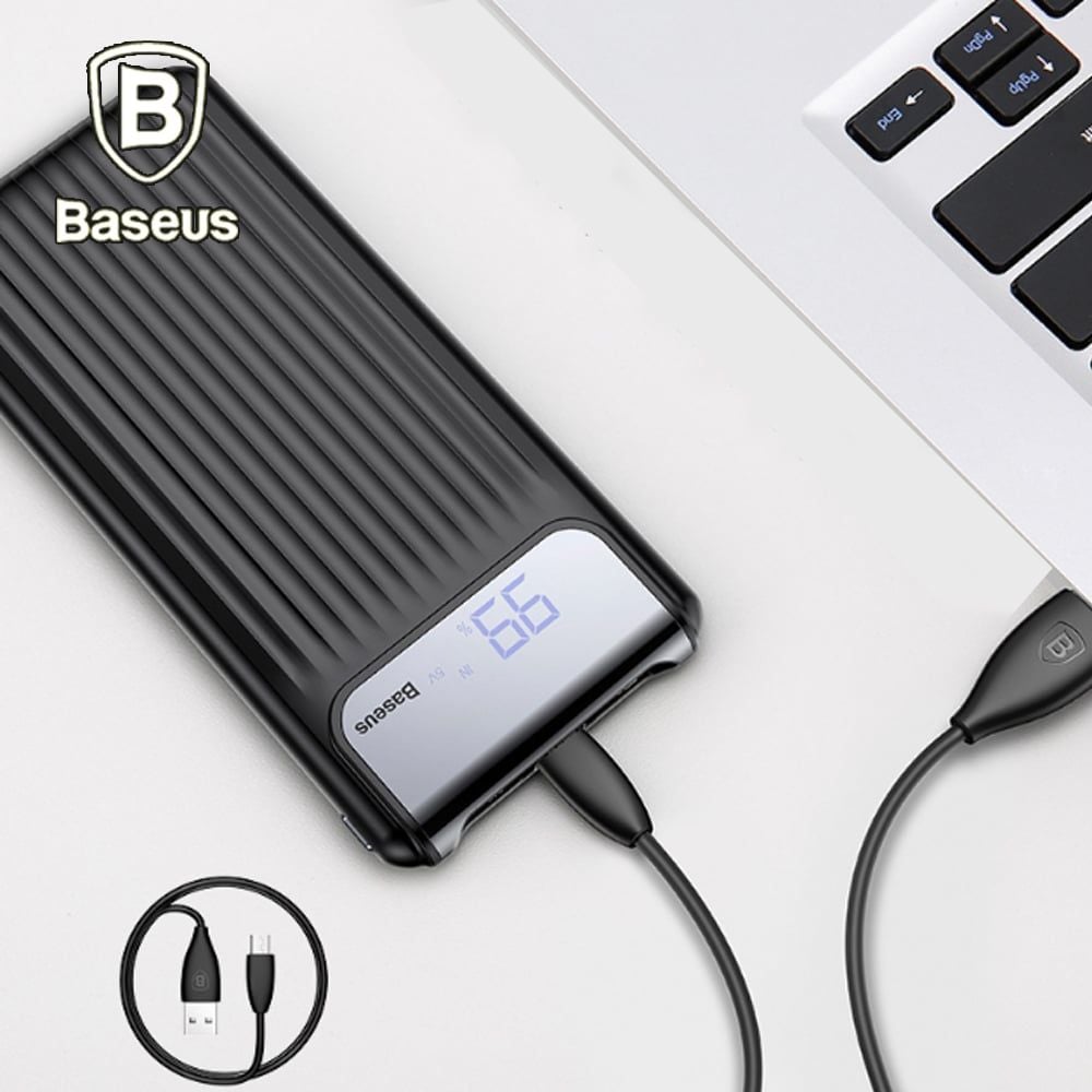 Pin sạc dự phòng sạc nhanh Baseus LV113 cho Smartphone/ Tablet/ Macbook (Quick charge 3.0, 10,000mAh, 2 Port USB)