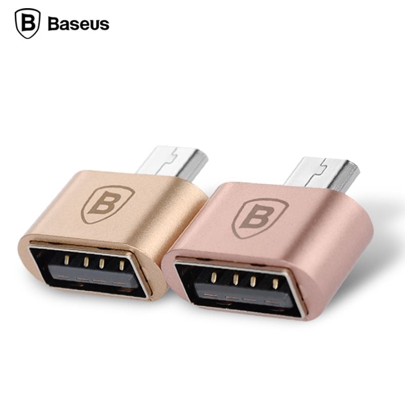 Đầu chuyển Baseus OTG Micro USB sang USB 2.0 Full size