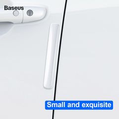 Bộ 4 miếng dán cửa xe ô tô chống trầy Baseus Streamlined Car Door Bumper Strip (2 x Thin Ones + 2 x Thick Ones)