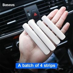 Bộ 4 miếng dán cửa xe ô tô chống trầy Baseus Streamlined Car Door Bumper Strip (2 x Thin Ones + 2 x Thick Ones)