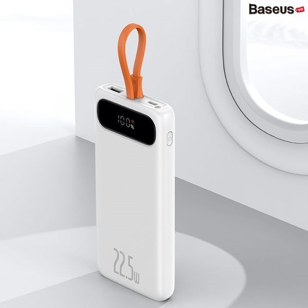 Pin Dự Phòng Sạc Nhanh Baseus Block Digital Display Quick Charge Power Bank 22.5W