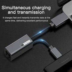 Cáp sạc nhanh Type C tích hợp đầu đọc thẻ nhớ Baseus Pendant Card Reader (2A, 16cm, 2in1 TF Card Reader OTG USB Type C Cable and Sync Data)