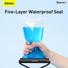 Túi chống nước Baseus Cylinder Slide-cover Waterproof Bag (5 lớp phủ, tiêu chuẩn chống nước IPX8 cho độ sâu lên đến 30m)