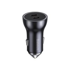 Tẩu Sạc Ô Tô Baseus Golden Contactor Max Dual Fast Charger Car Charger 60W