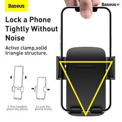 Đế Giữ Điện Thoại Trên Ô Tô Baseus Easy Control Pro Clamp Car Mount Holder