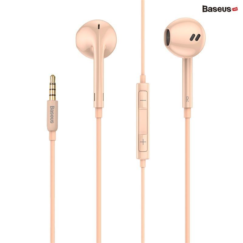 Tai nghe có dây Baseus Encok H16 (8D sound effect, HD microphone, AUX 3.5mm Wire Earphones)