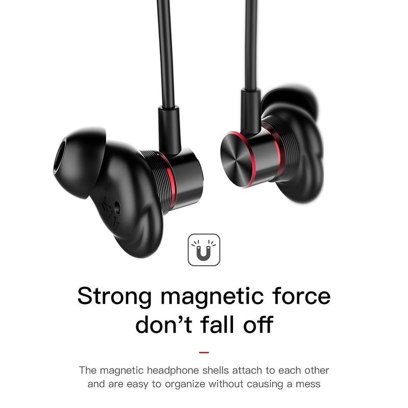 Tai nghe Bluetooth thể thao Baseus Encok S12 (IP5X, Waterproof, Bluetooth 5.0 Neckband Earphone)