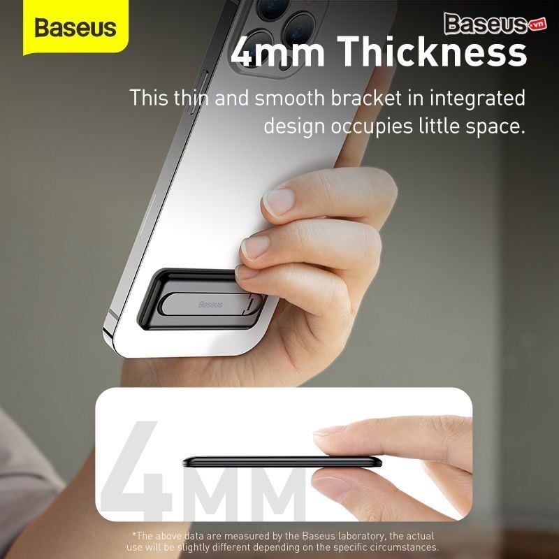 Giá Đỡ Điện Thoại Xếp Gọn Baseus Foldable Bracket (Gắn lưng điện thoại, Foldable Stand Design)
