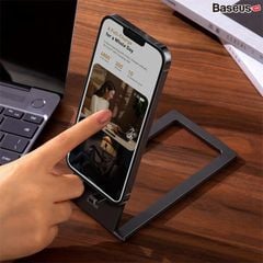 Giá Đỡ Điện Thoại Và Máy Tính Bảng Xếp Gọn Baseus Foldable Metal Desktop Holder (Universal Holder Stand)