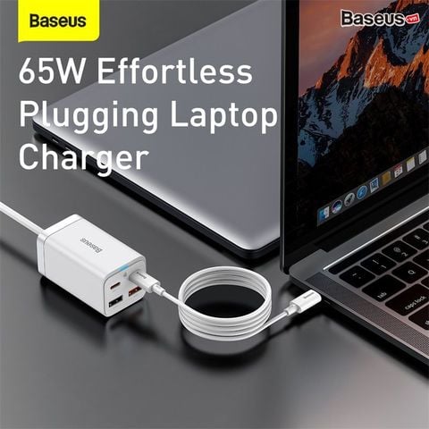 Bộ Sạc Nhanh PowerStrip Baseus GaN3 Pro Desktop Fast Charger 4 in 1 65W/100W (PD/Quick Charge 4.0/QC3.0/AFC/PPS)