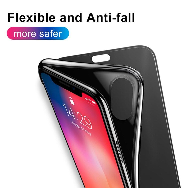 Ốp lưng 2 mặt Baseus Touchable Flip Case cho iPhone XS / XR/ XS Max (Soft TPU + Hard PC, 360 Full Protective Tempered Glass Flip Case )