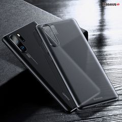 Ốp lưng siêu mỏng, chống bám vân tay Baseus Wing Case dùng cho Huawei P30 Pro (0.4mm , Ultra-Thin Frosted PP Protective Case)