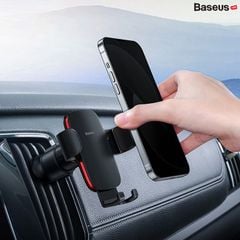 Bộ Đế Giữ Điện Thoại Khóa Tự Động Bằng Trọng Lực Gắn Trên Ô Tô Baseus Metal AgeⅡ Gravity Car Mount