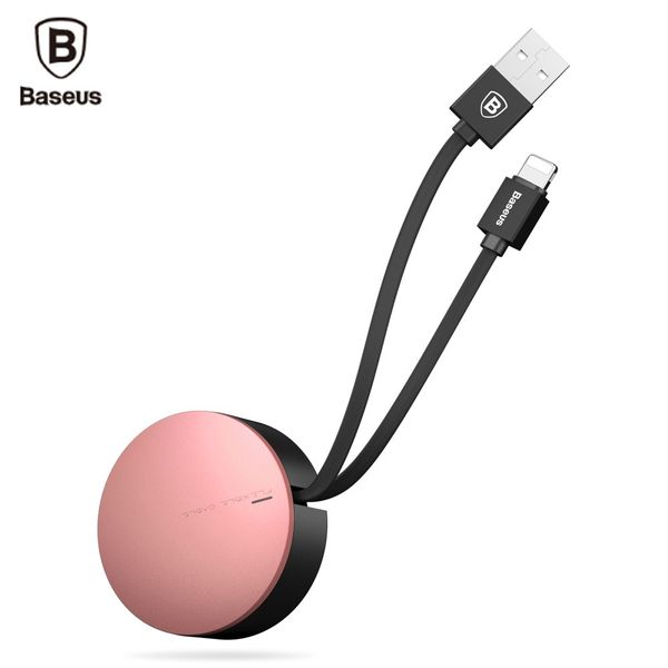 Cáp sạc nhanh dây rút Baseus New Era Baseus Lightning cho iPhone 6/7/8  iPhone X (2A, 90cm, cáp dẹp, Quick Charge)