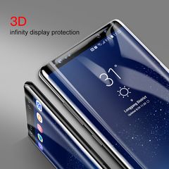 Kính cường lực 3D Full Viền Baseus LV241 cho Samsung Note 8 (0.3mm, kính chống trầy, All-Screen Arc -Surface)